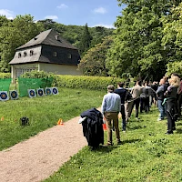 Bogenschießen am Kloster Eberbach