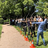 Teambuilding: Bogenschießen
