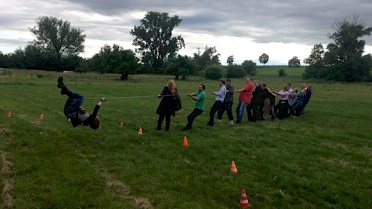 Referenz: Outdoor Teambuilding bei Frankfurt