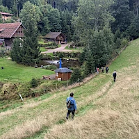 Wanderung in schöner Natur